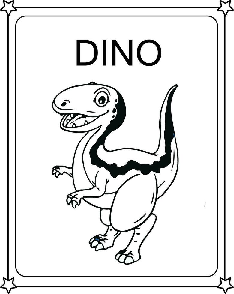 vector tekening beeld dinosaurus