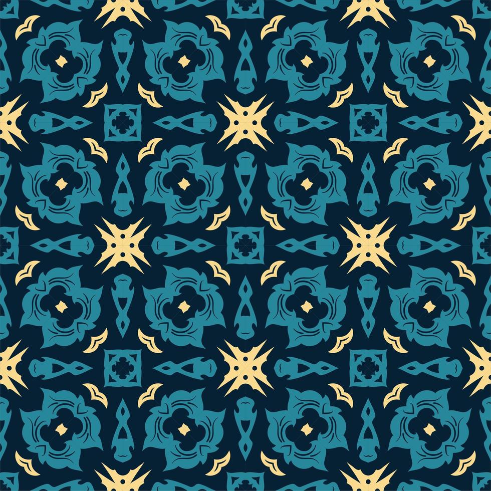 drie kleuren patroon ornament vorm. eenvoudige naadloze abstracte achtergrond vector