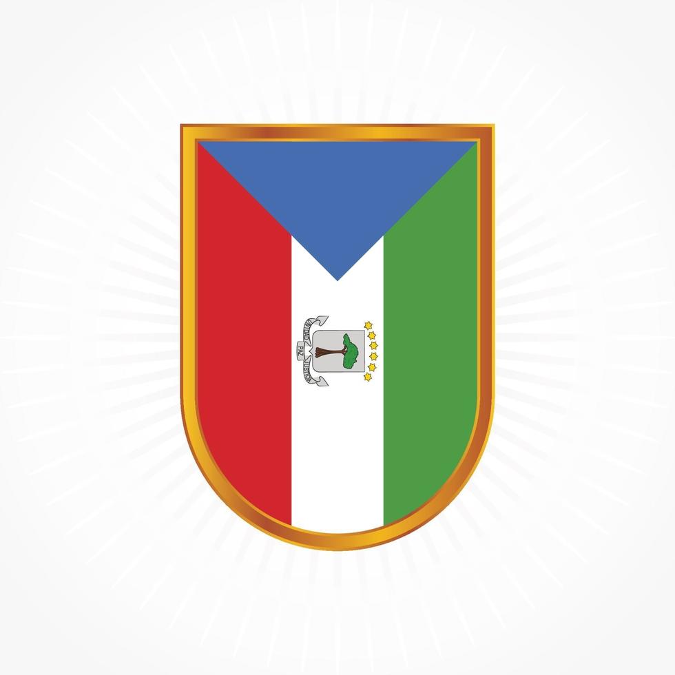 Equatoriaal-Guinea vlag vector ontwerp