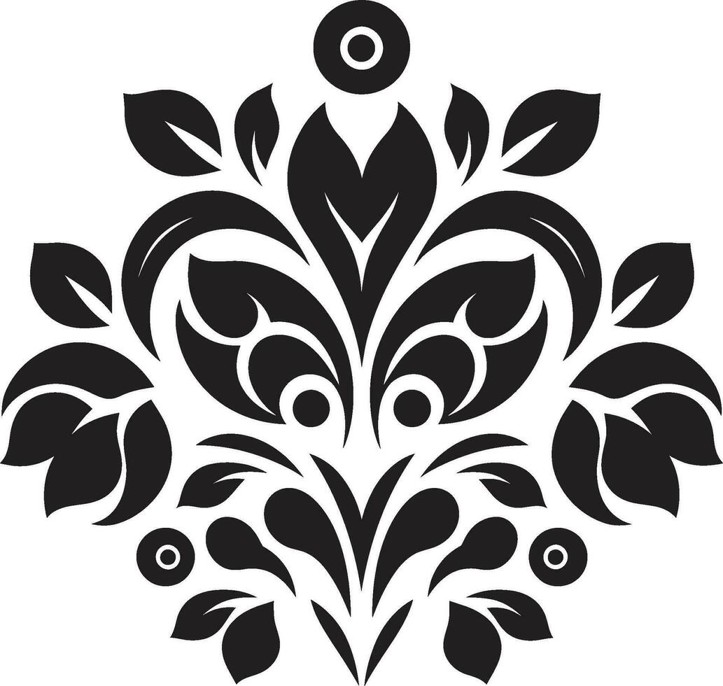 inheems charme etnisch bloemen logo icoon tribal erfgoed bloeien etnisch bloemen embleem vector