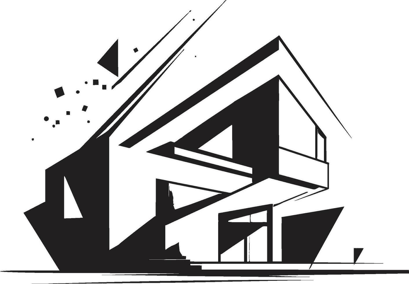 simplistisch woning Mark minimaal huis vector logo schoon verblijf symbool minimaal huis vector icoon
