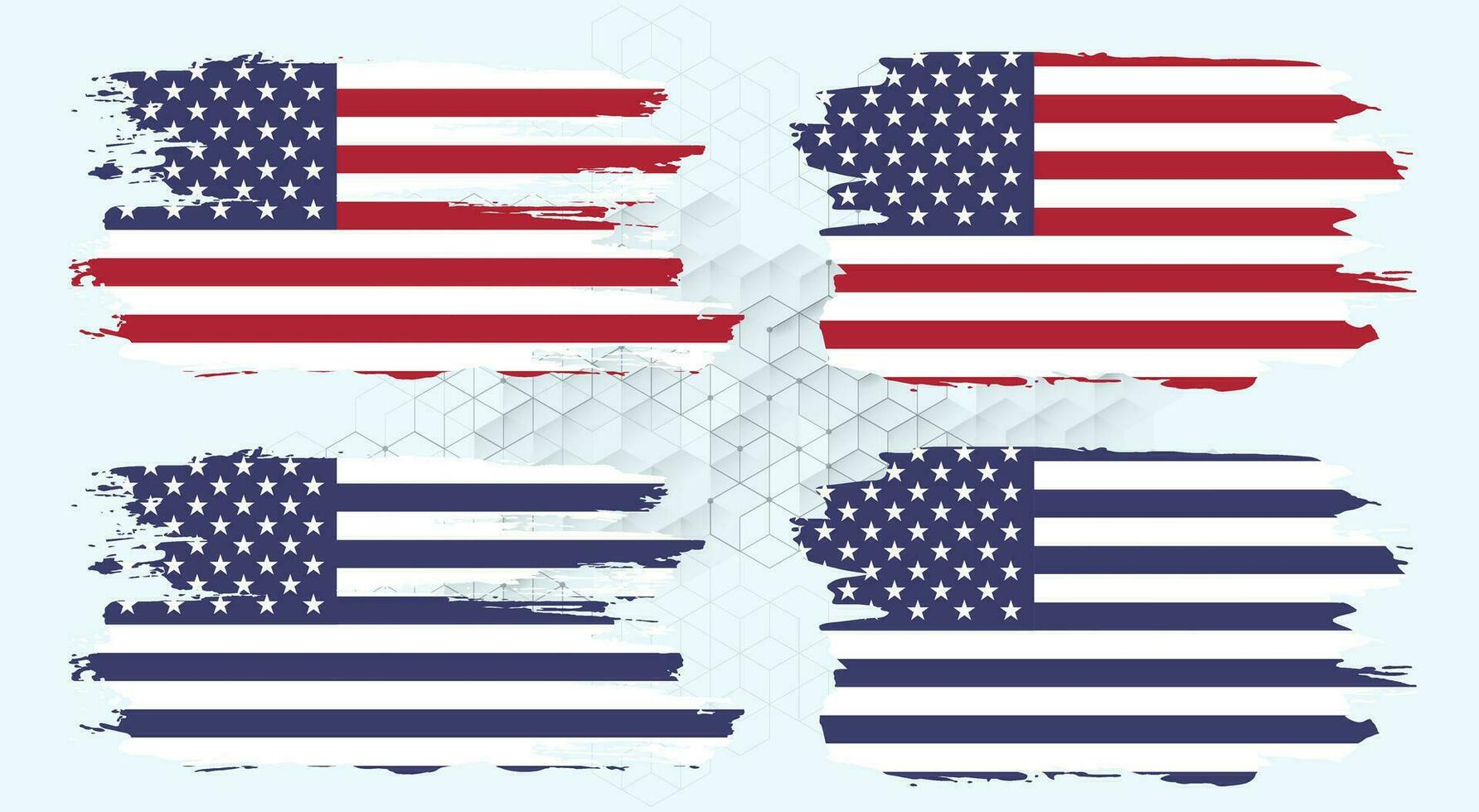 Amerikaans vlag silhouet, grunge Verenigde Staten van Amerika vlag reeks vector, grunge, vlag, silhouet, onafhankelijkheid, juli, 4e van juli, 4e juli, vlag silhouet vector