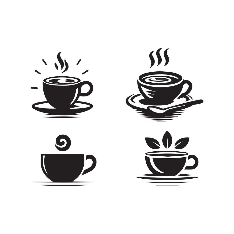 heet koffie kop vector icoon illustratie. vrij vector
