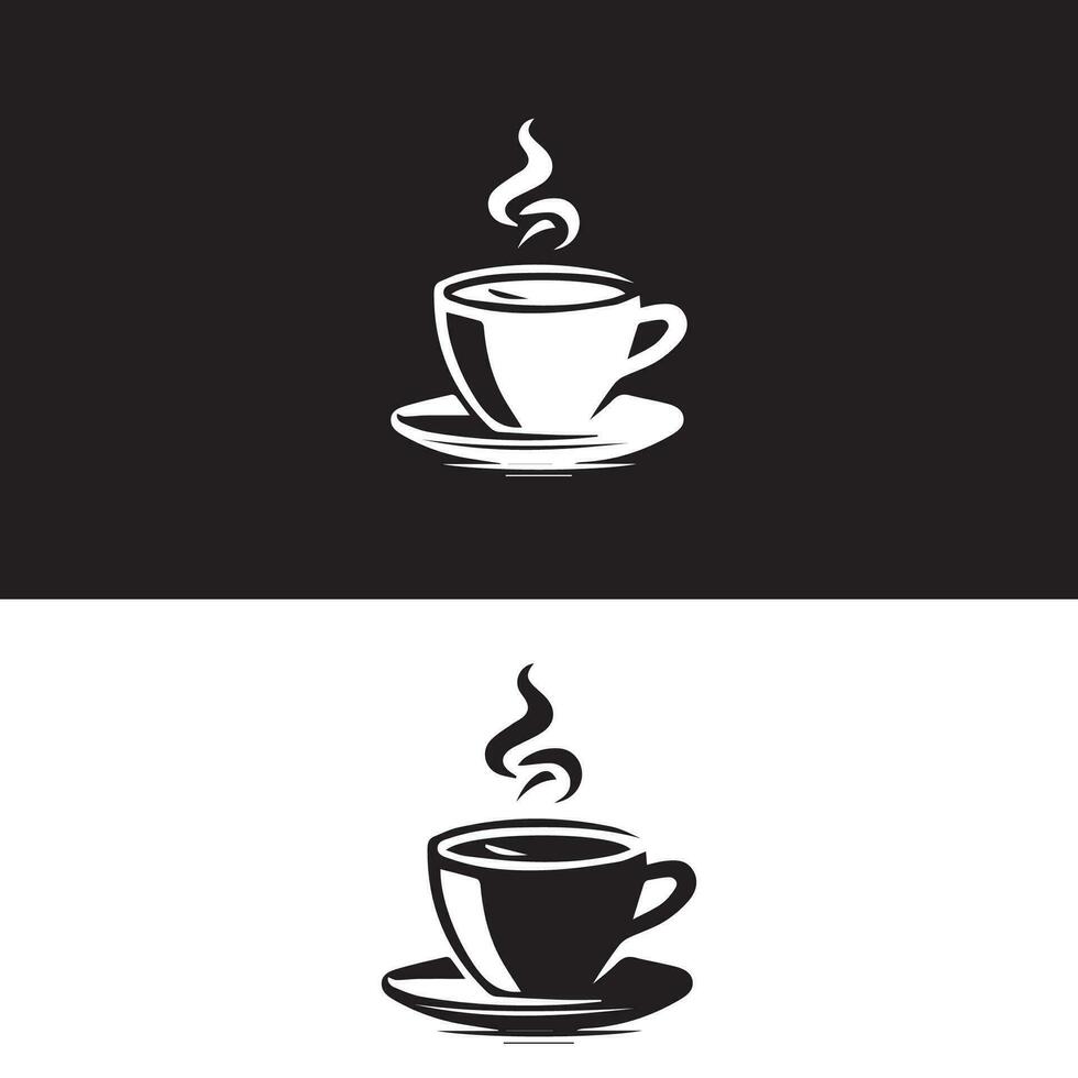 heet koffie kop vector icoon illustratie. vrij vector