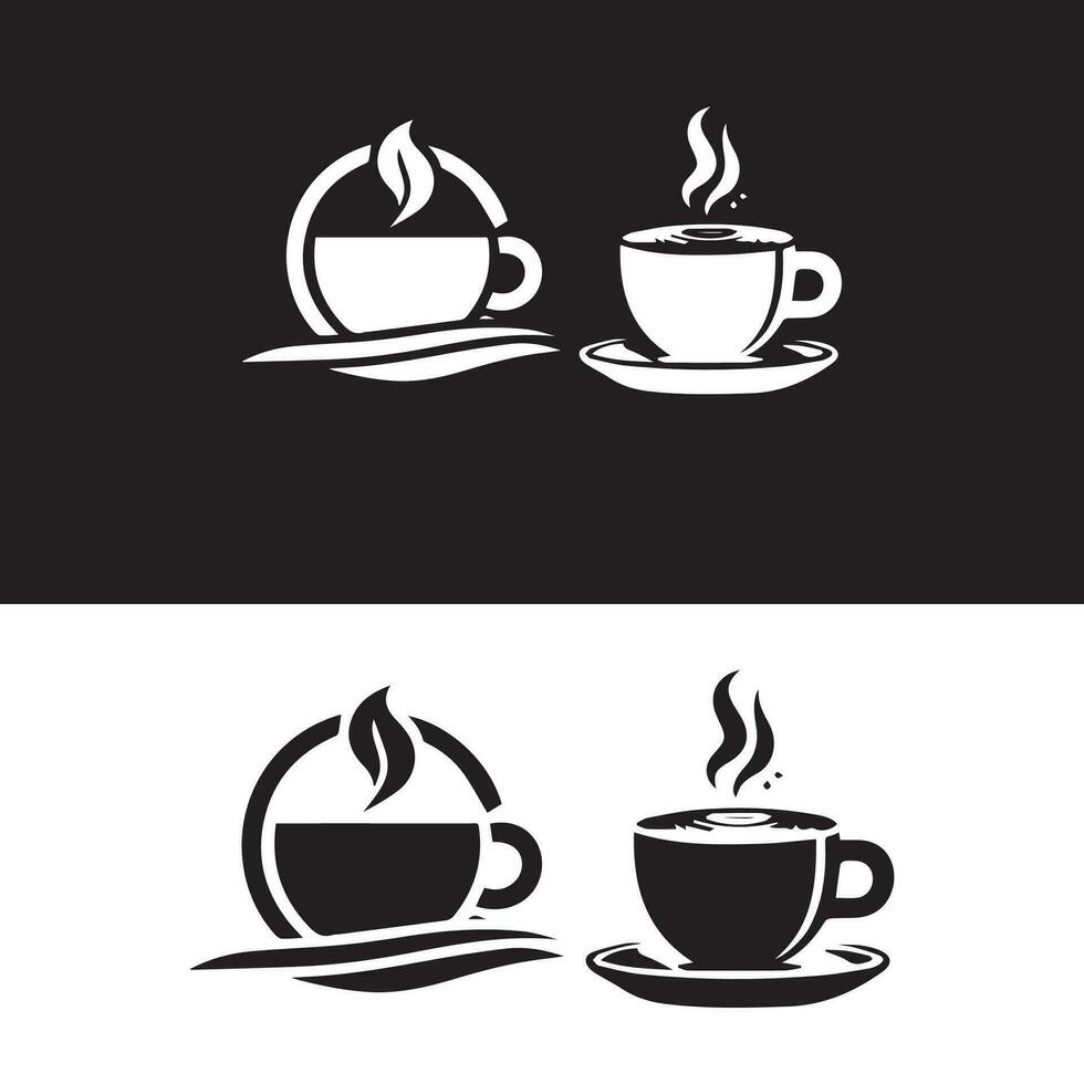 heet koffie kop vector icoon illustratie. vrij vector