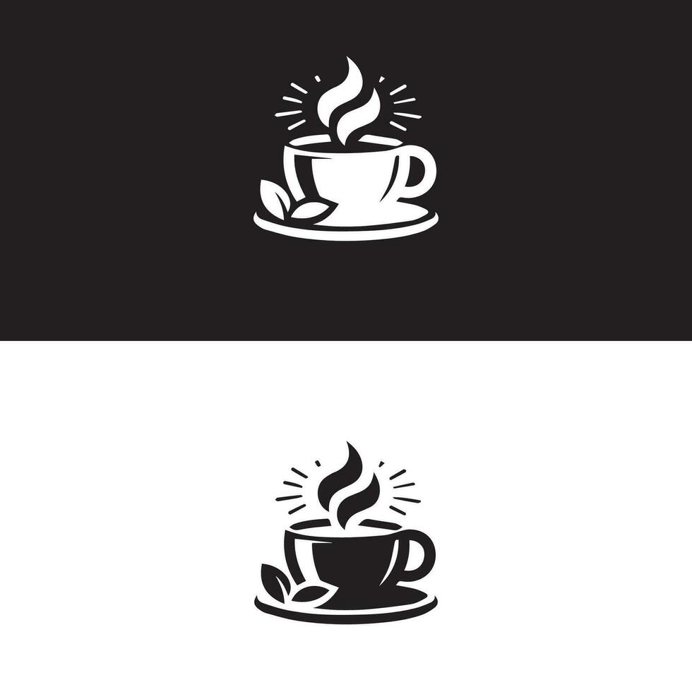 heet koffie kop vector icoon illustratie. vrij vector