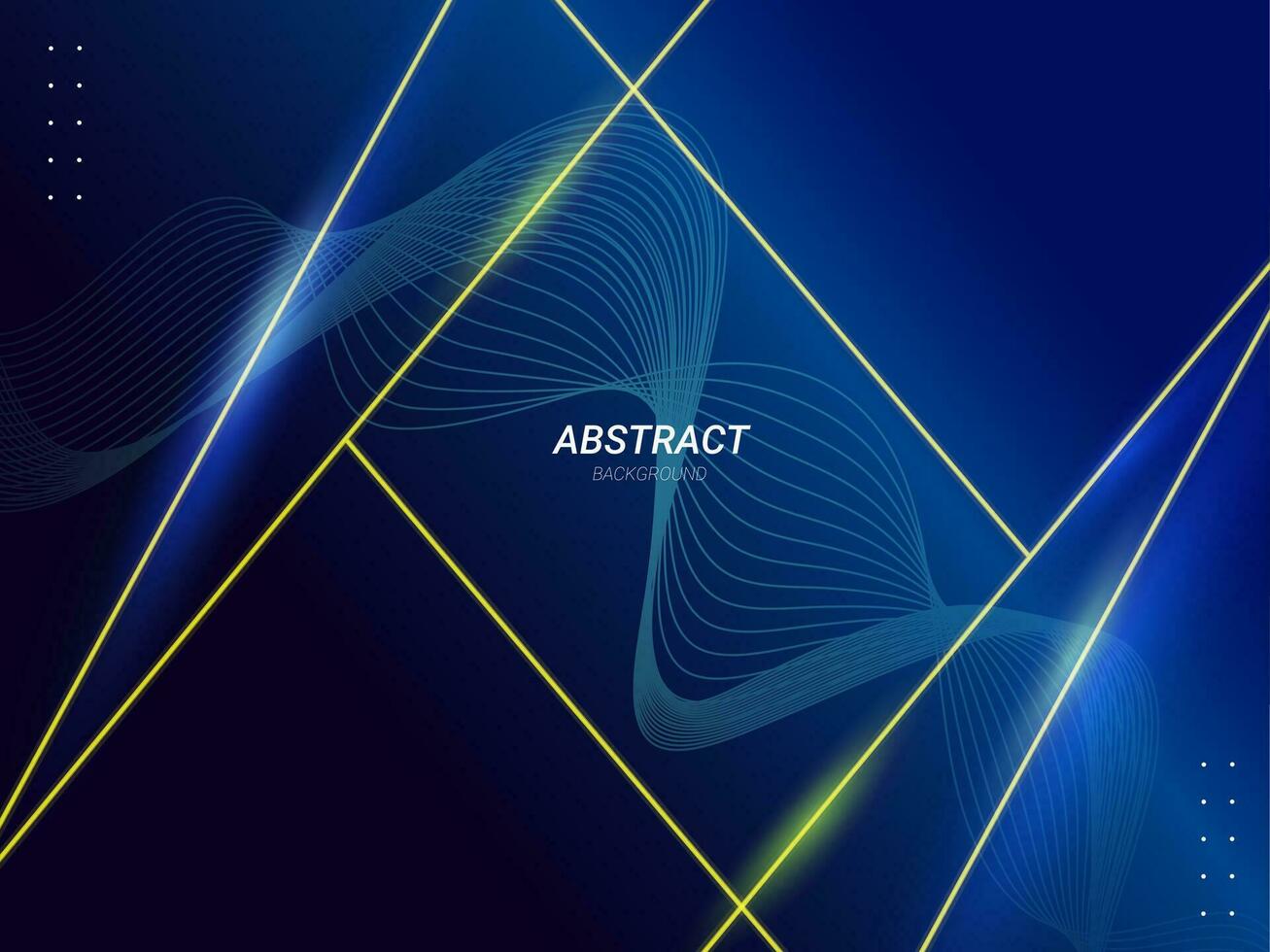 abstracte geometrische neon lijnen illustratie banner patroon achtergrond vector