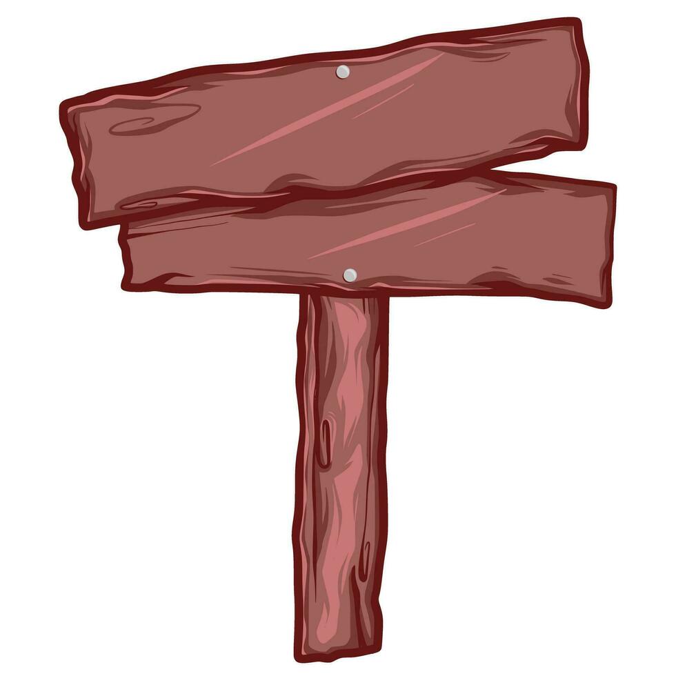 hout teken tekenfilm illustratie vector