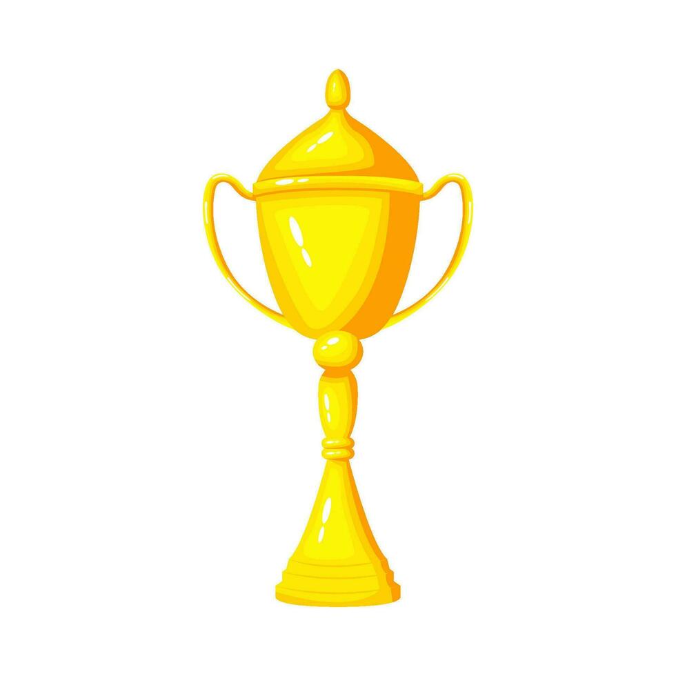 goud trofee kampioen illustratie vector