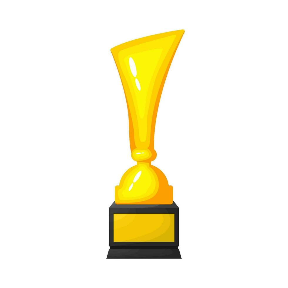 goud trofee kampioen illustratie vector