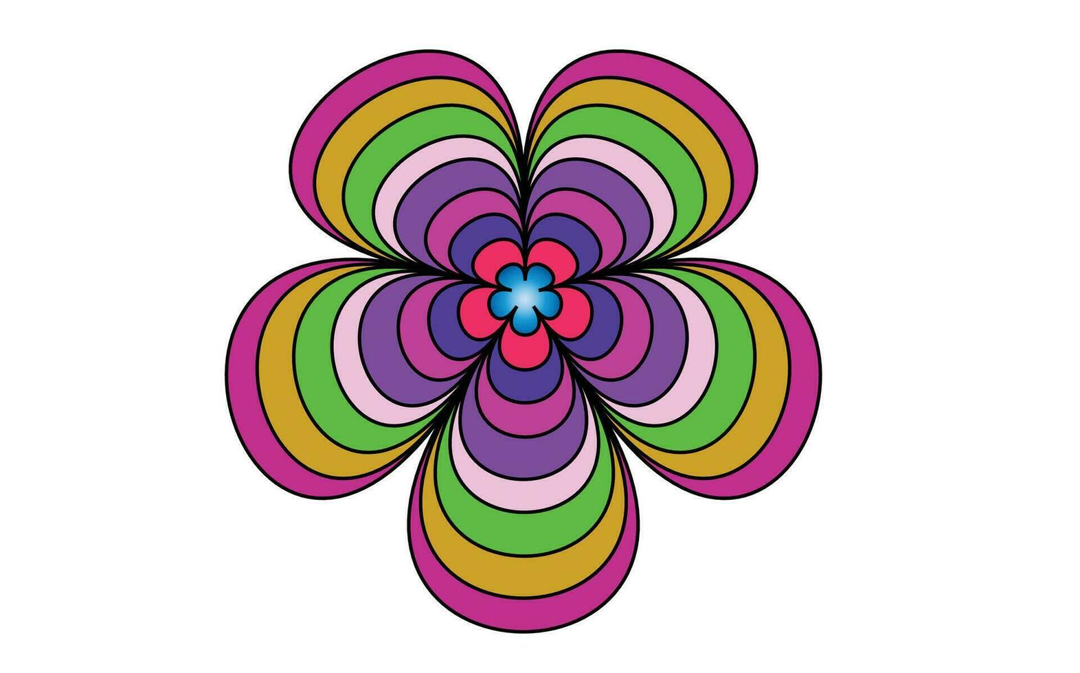 luxe mandala ontwerp vector achtergrond wijnoogst abstract bloemen patroon ontwerp vector kunst