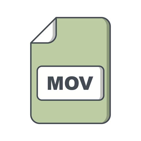 mov vector pictogram