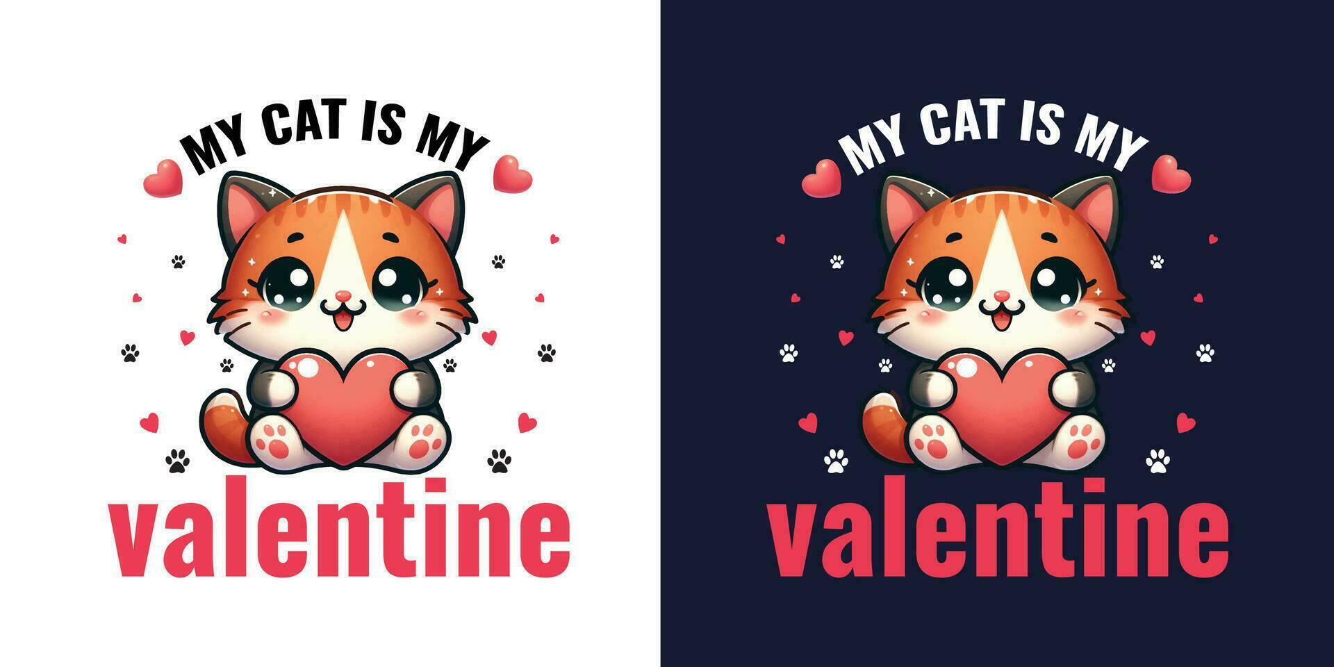 Valentijnsdag dag lief t-shirt ontwerp. vector