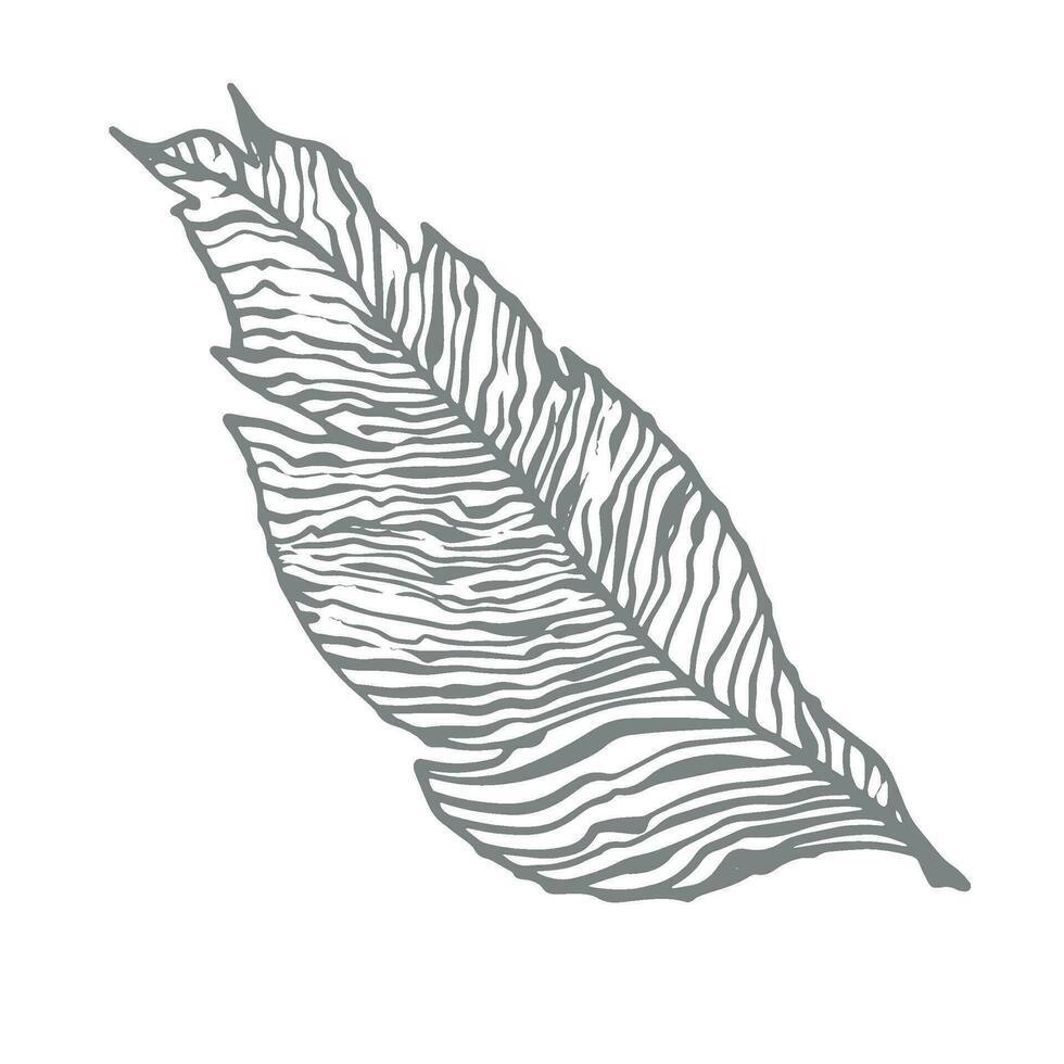 bladeren. hand getekend grafiek. groen naadloos doodles voor kleding stof en verpakking ontwerp. vector