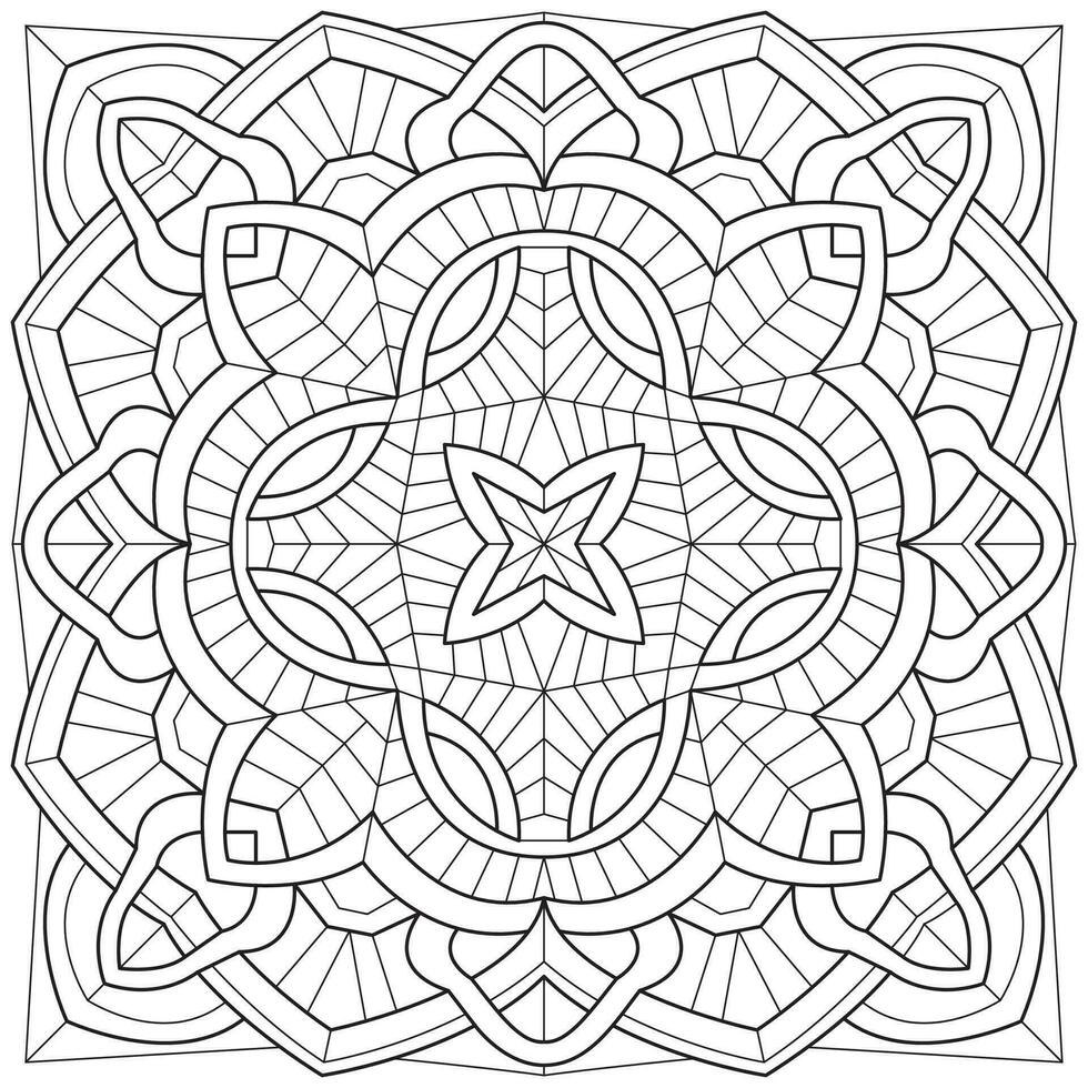 lijn patroon ontwerp. zwart en wit vector illustraties. kleur bladzijde
