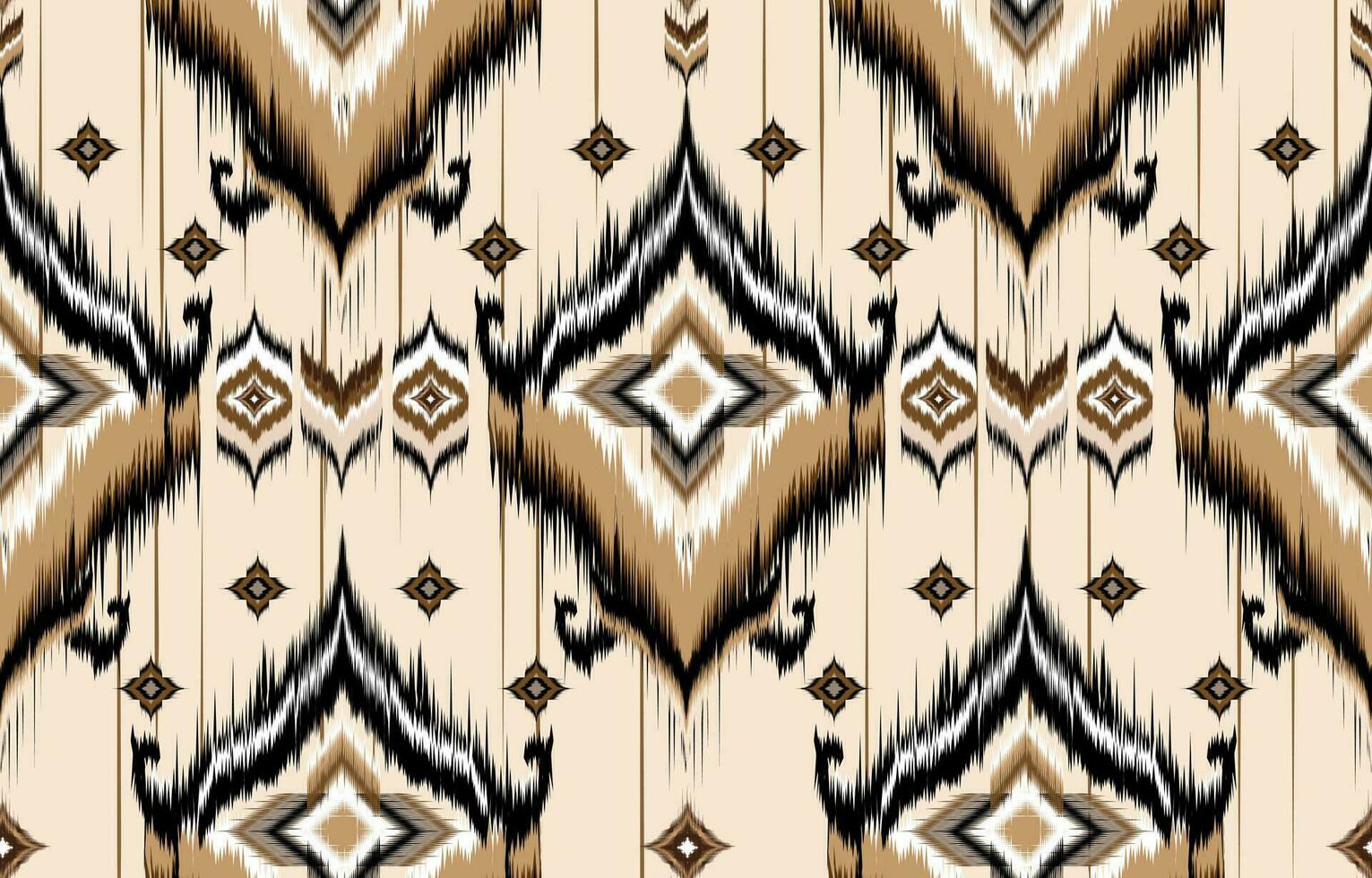 ikat meetkundig folklore ornament. tribal etnisch vector textuur. naadloos gestreept patroon in aztec stijl. figuur tribal borduurwerk. Indisch, scandinavisch, zigeuner, Mexicaans, volk patroon.