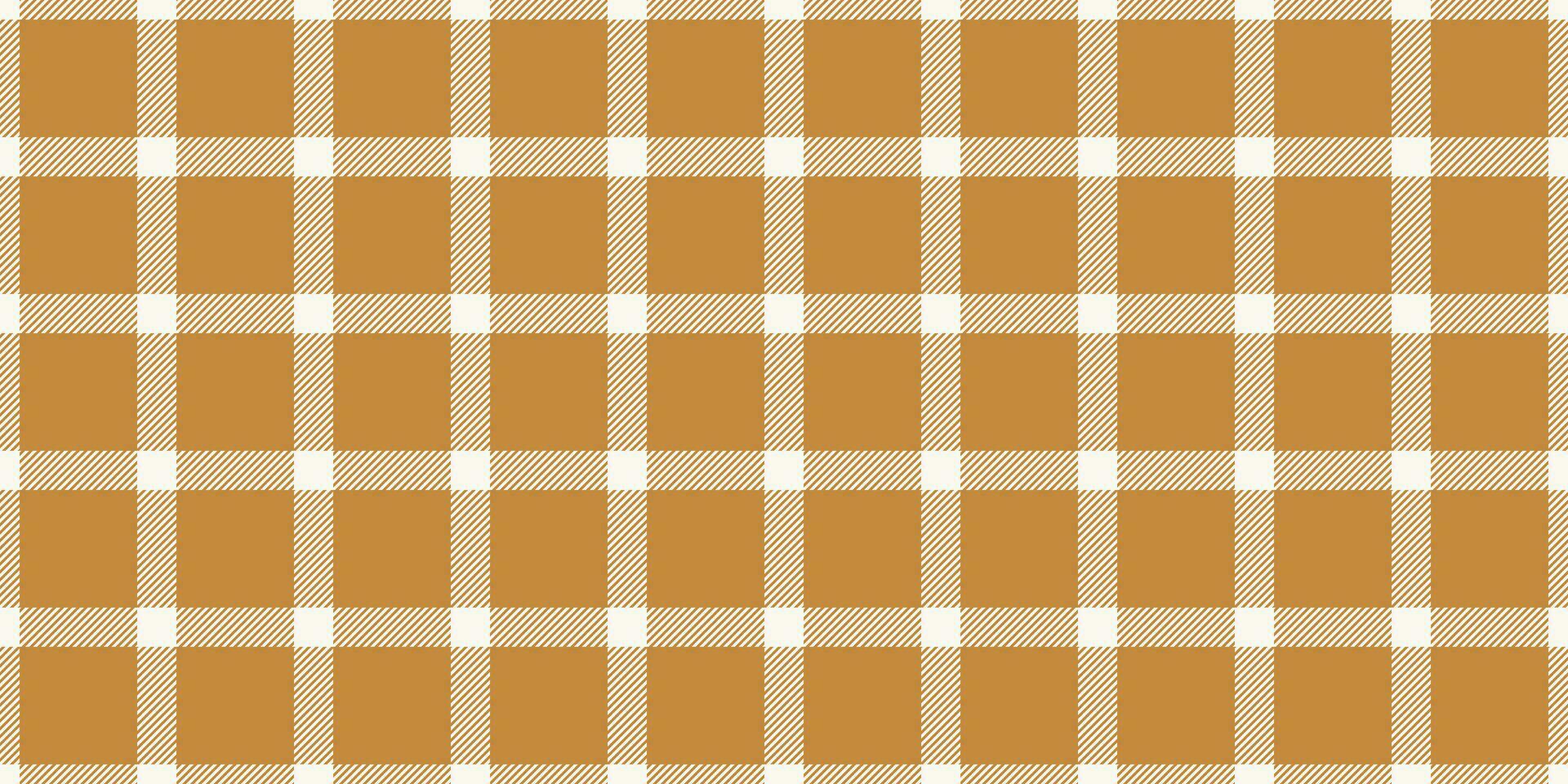 aanbiddelijk kleding stof naadloos patroon, fabriek controleren vector textiel. regelmatig plaid achtergrond structuur Schotse ruit in zee schelp en oranje kleuren.