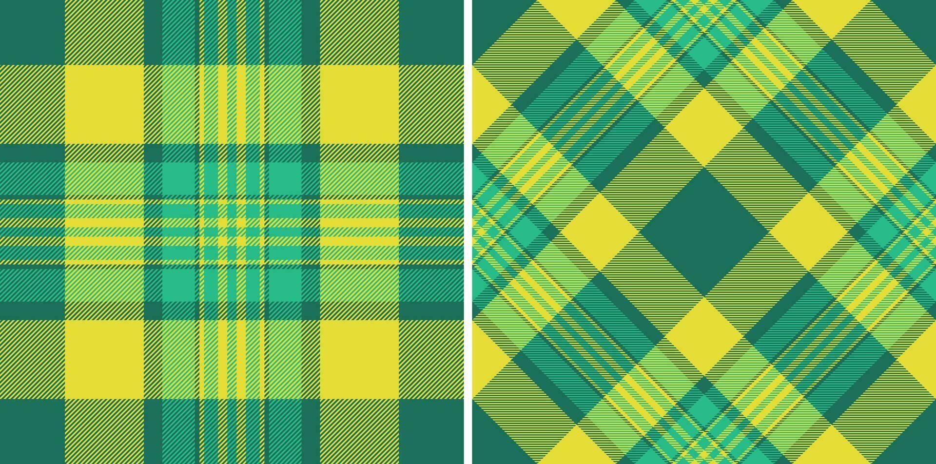 plaid achtergrond patroon van textiel controleren naadloos met een Schotse ruit vector structuur kleding stof.