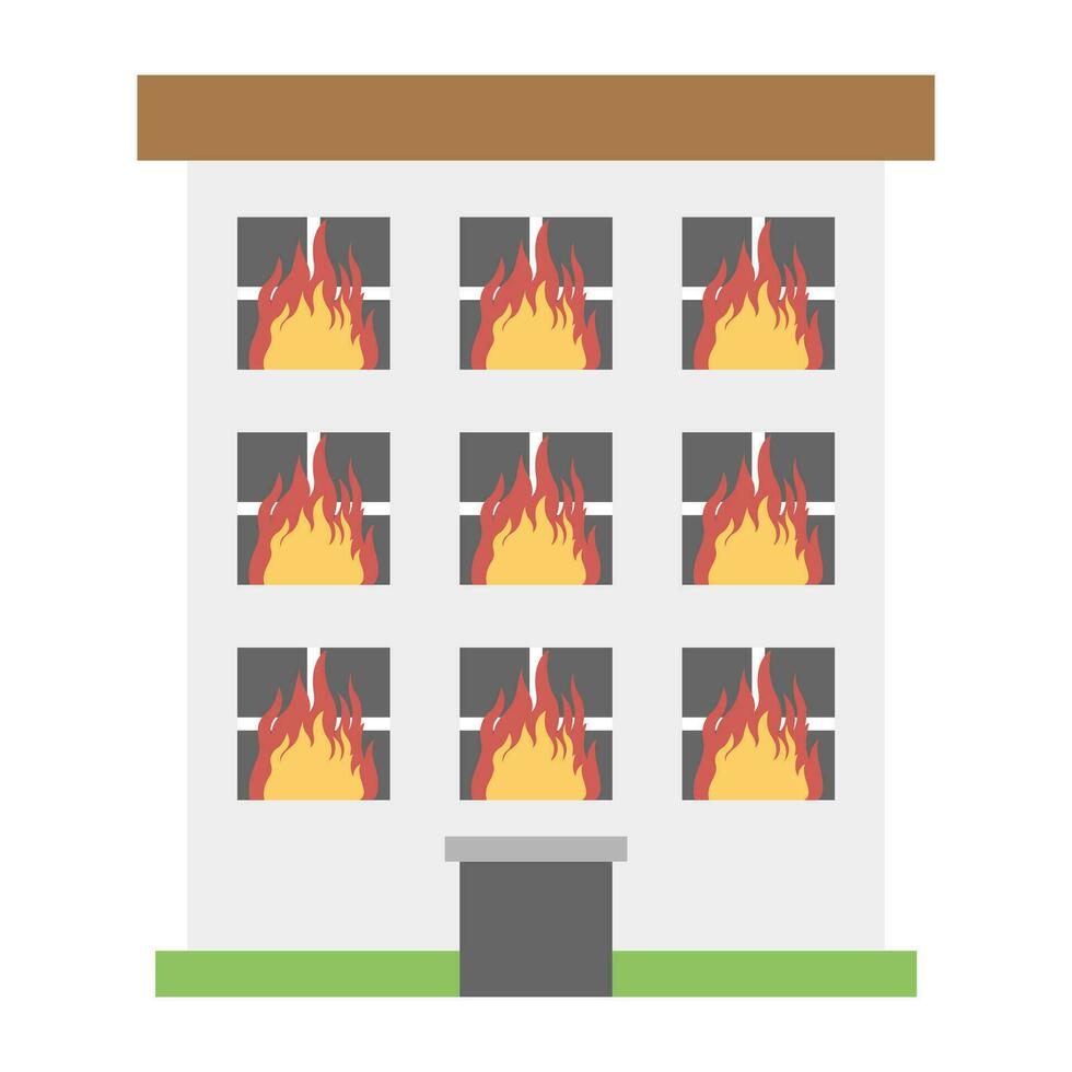 modieus huis brand vector