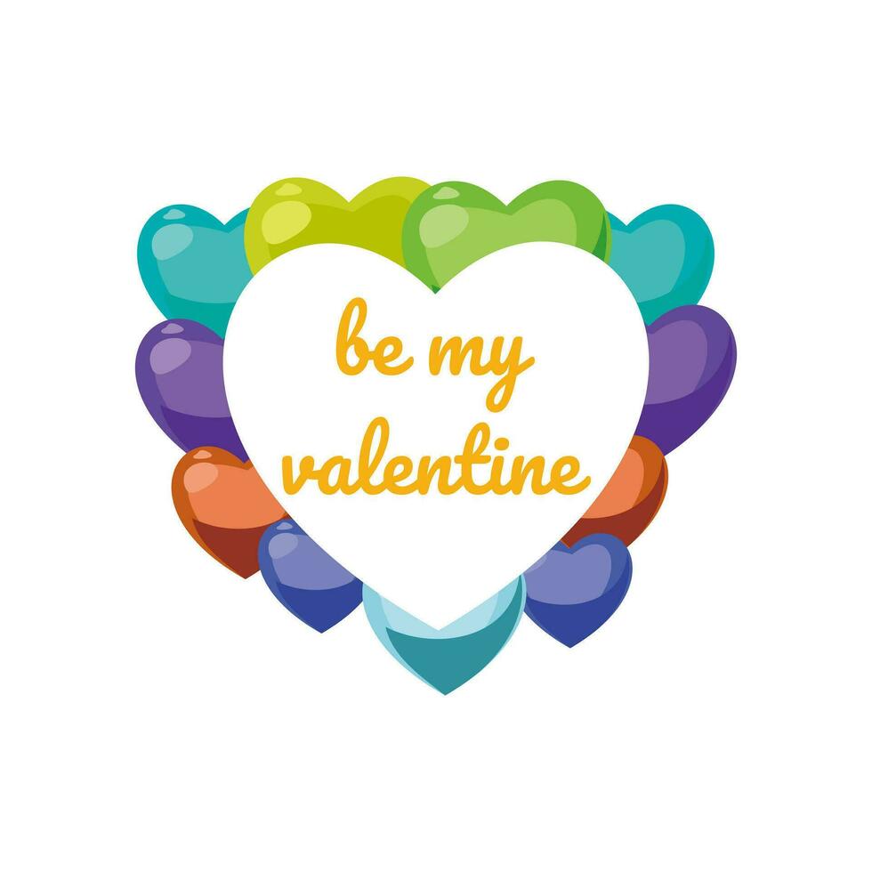 Valentijn ornament vector illustratie