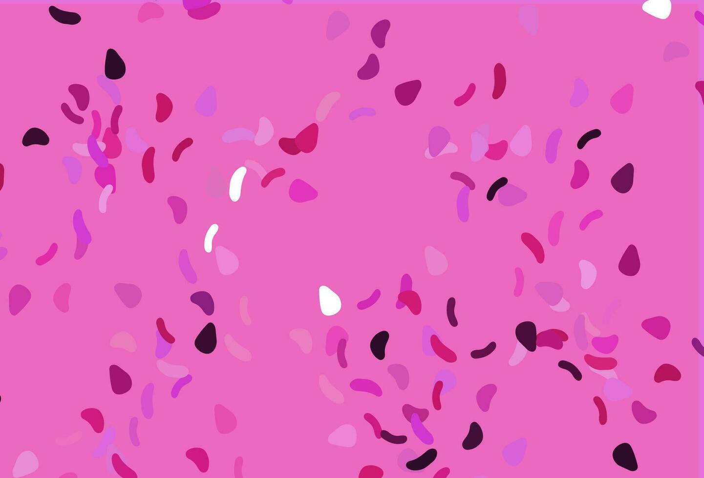 licht roze vector achtergrond met abstracte vormen.