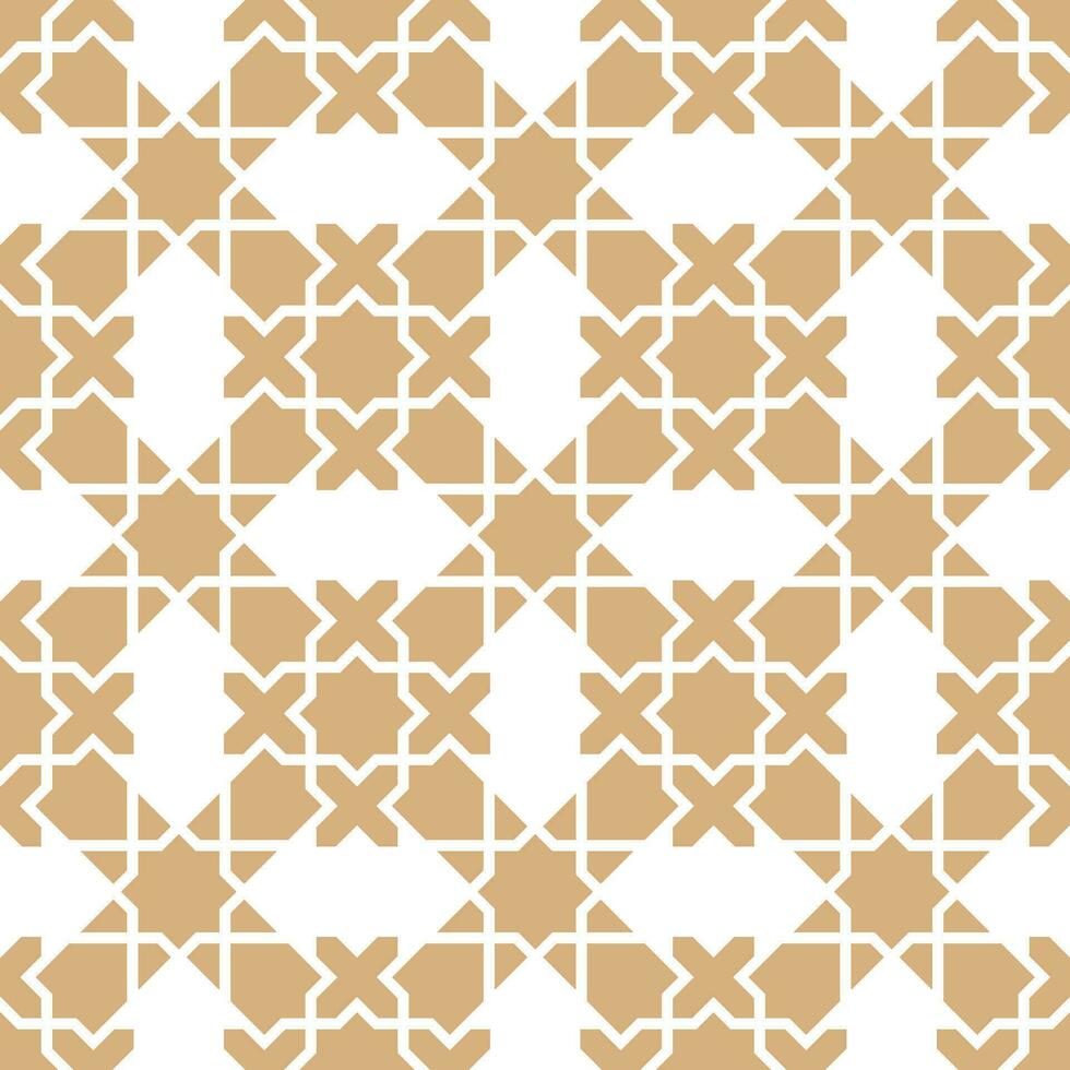 naadloos abstract meetkundig patroon in Arabisch stijl vector