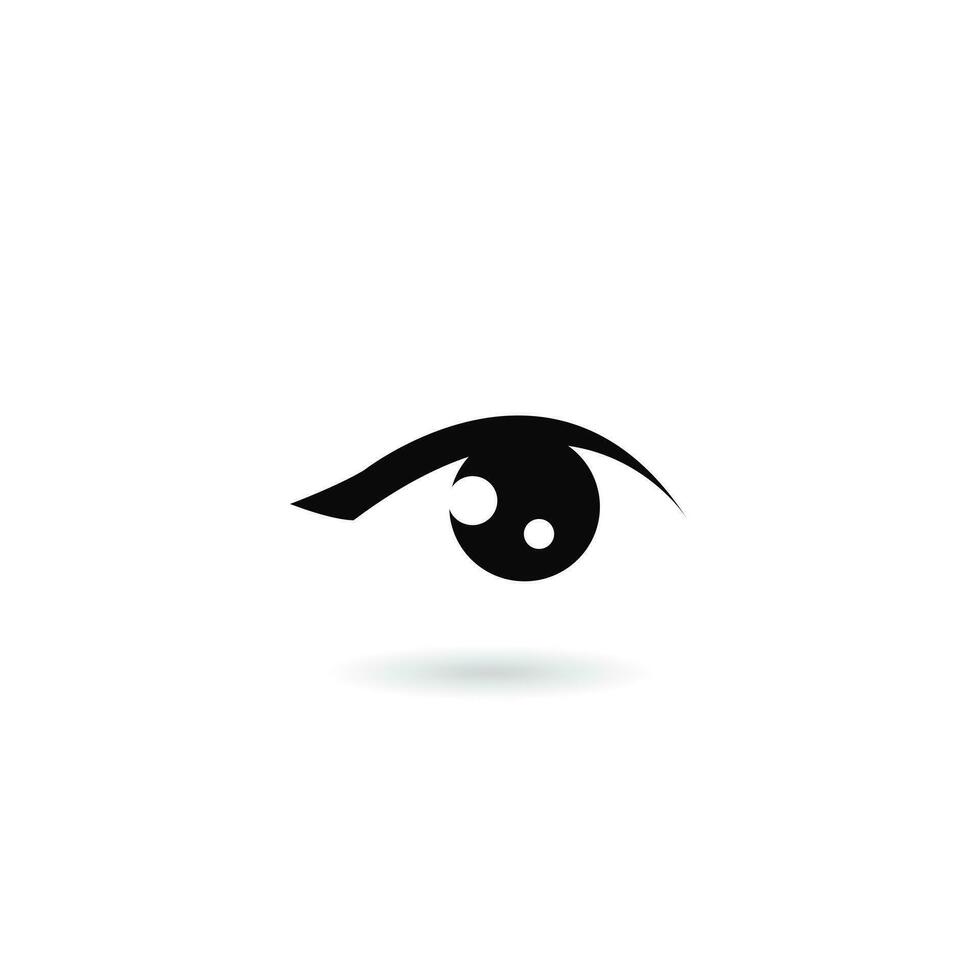oog vector icoon. symbool illustratie
