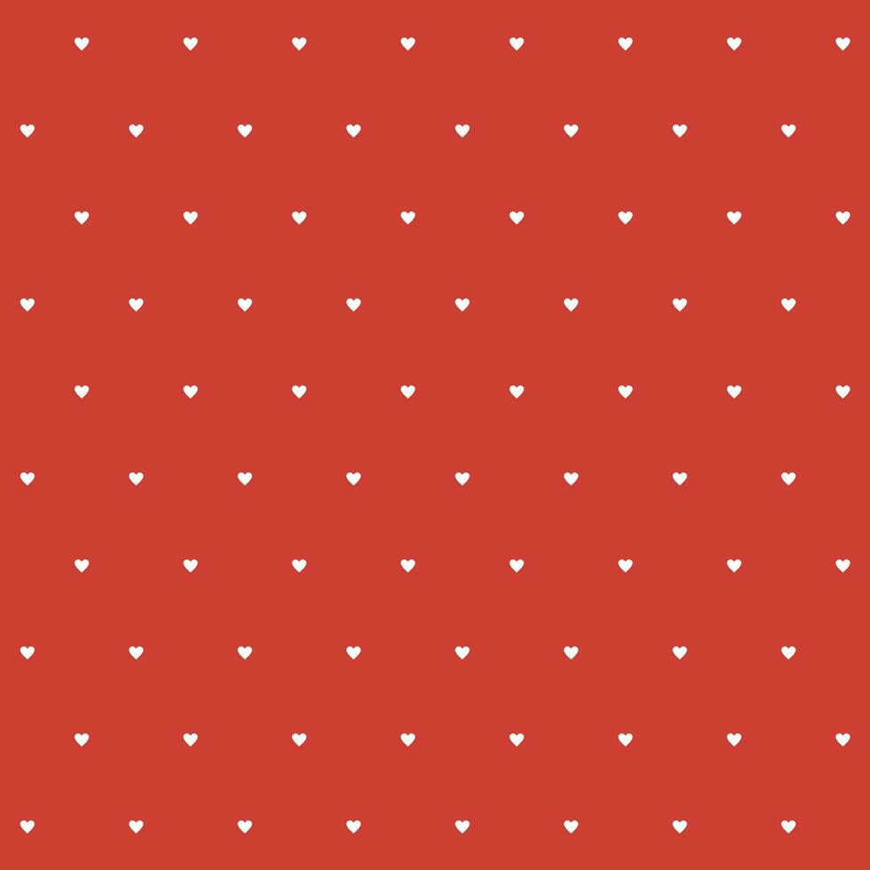 vector polka dots patroon met harten