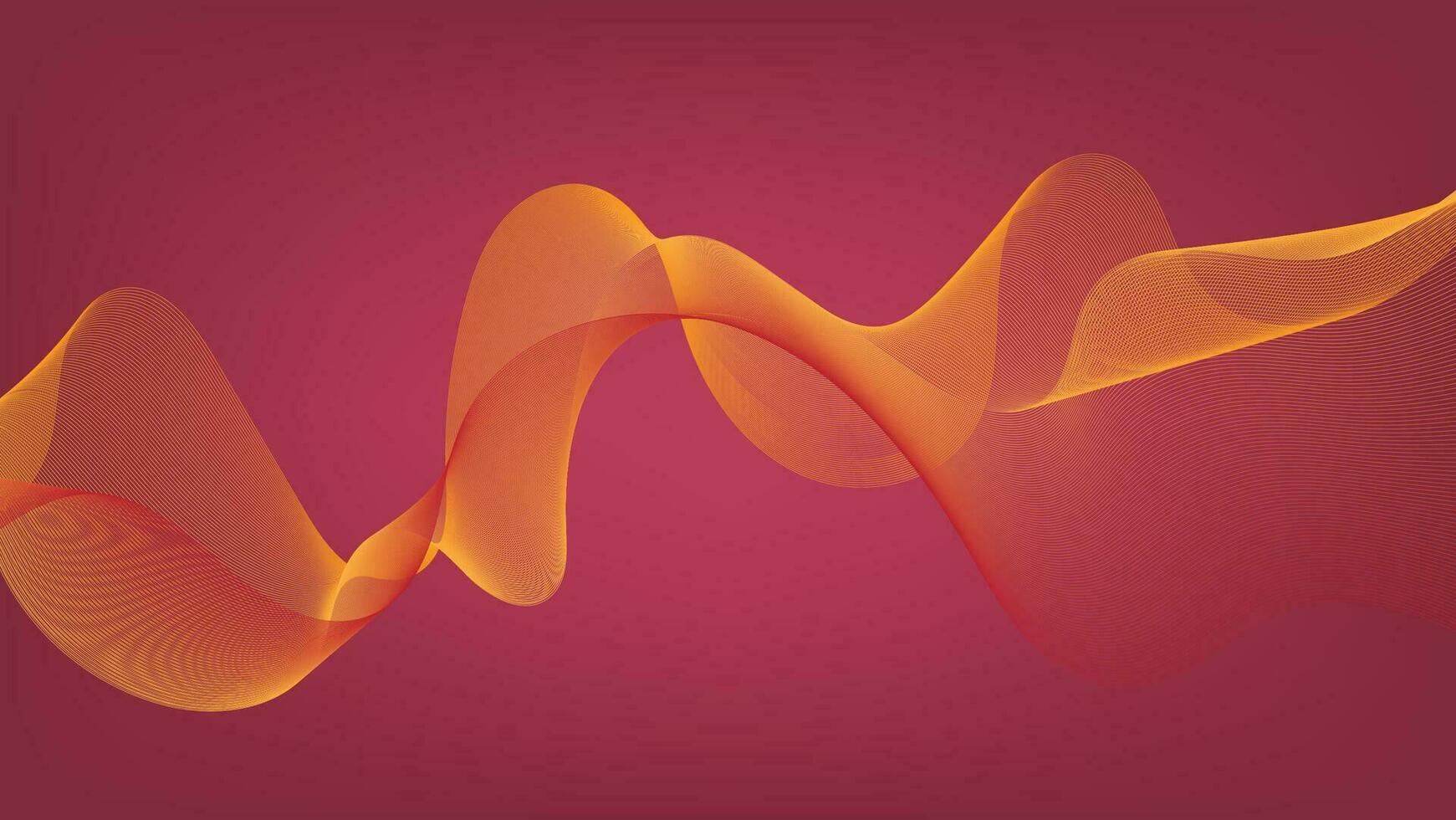 abstract rood achtergrond met Golf lijnen patroon voor modern grafisch ontwerp decoratie vector