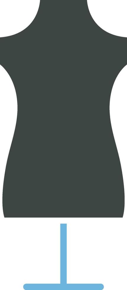 jurk houder icoon vector afbeelding.