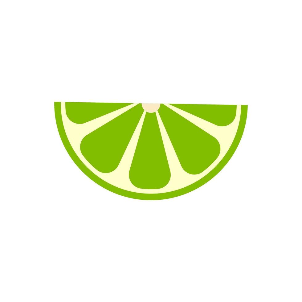 limoen icoon vector. fruit illustratie teken. vitamines symbool. vegetarisch logo. voedsel markering. vector