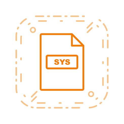 SYS Vector-pictogram vector
