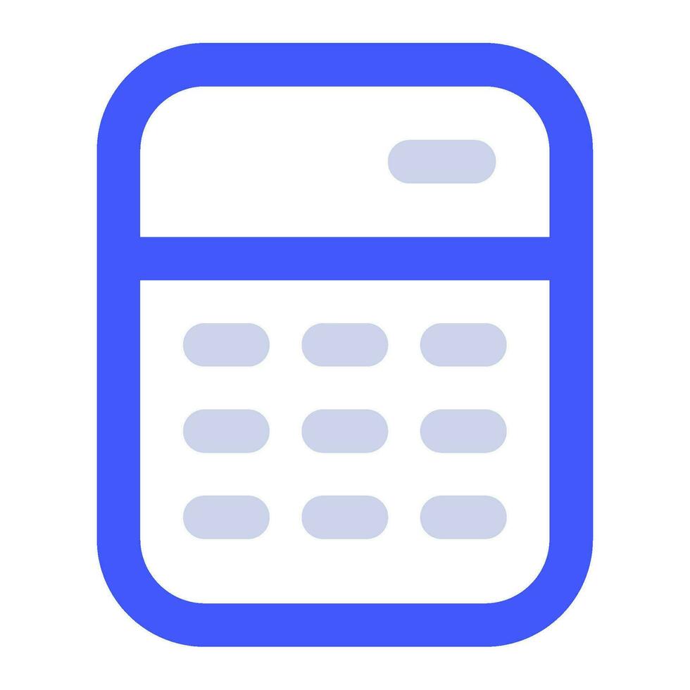 rekenmachine icoon illustratie voor web, app, infografisch, enz vector