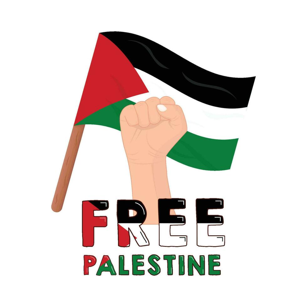 vrij Palestina illustratie vector