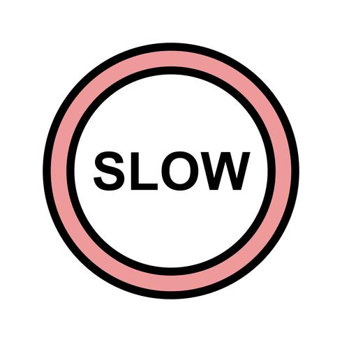 Vector Slow-pictogram