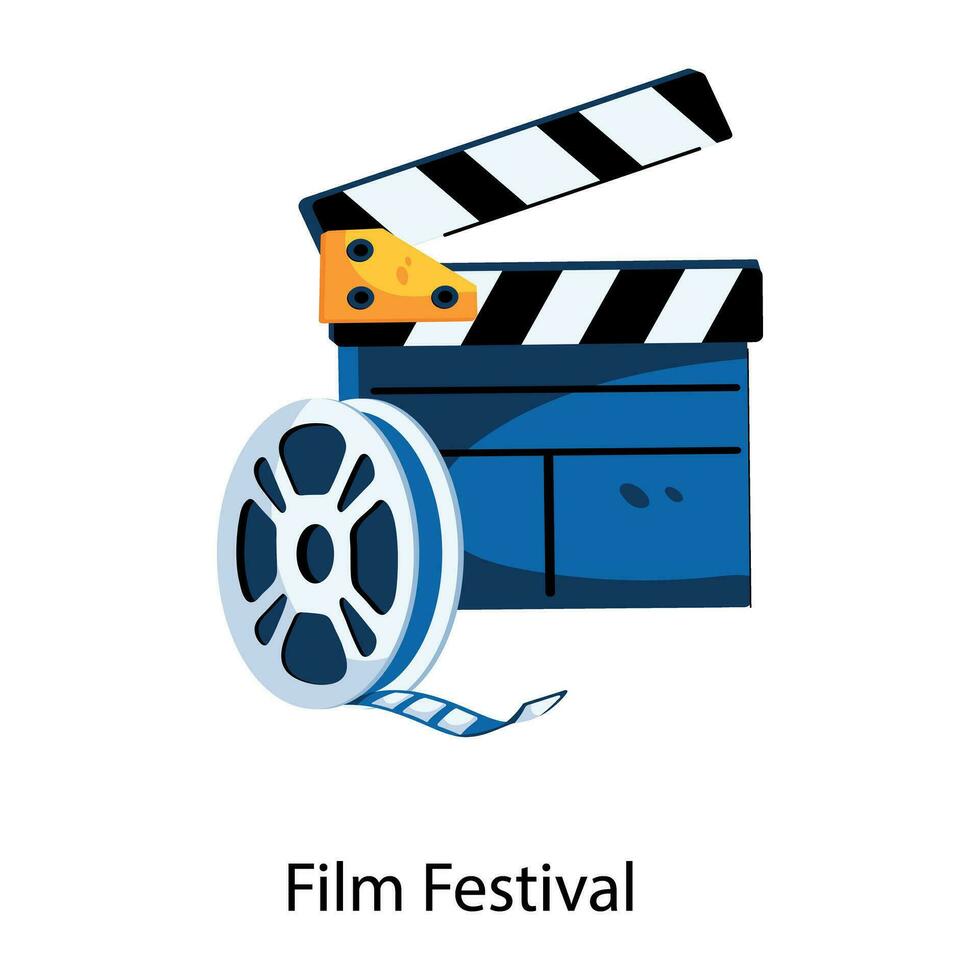 modieus film festival vector