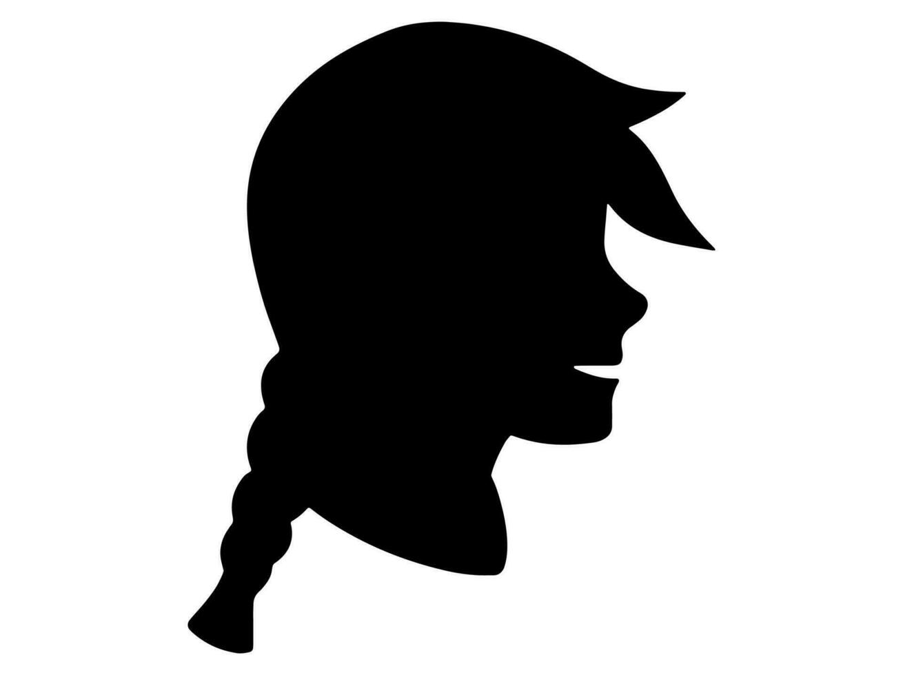 vrouw avatar profiel afbeelding silhouet vector