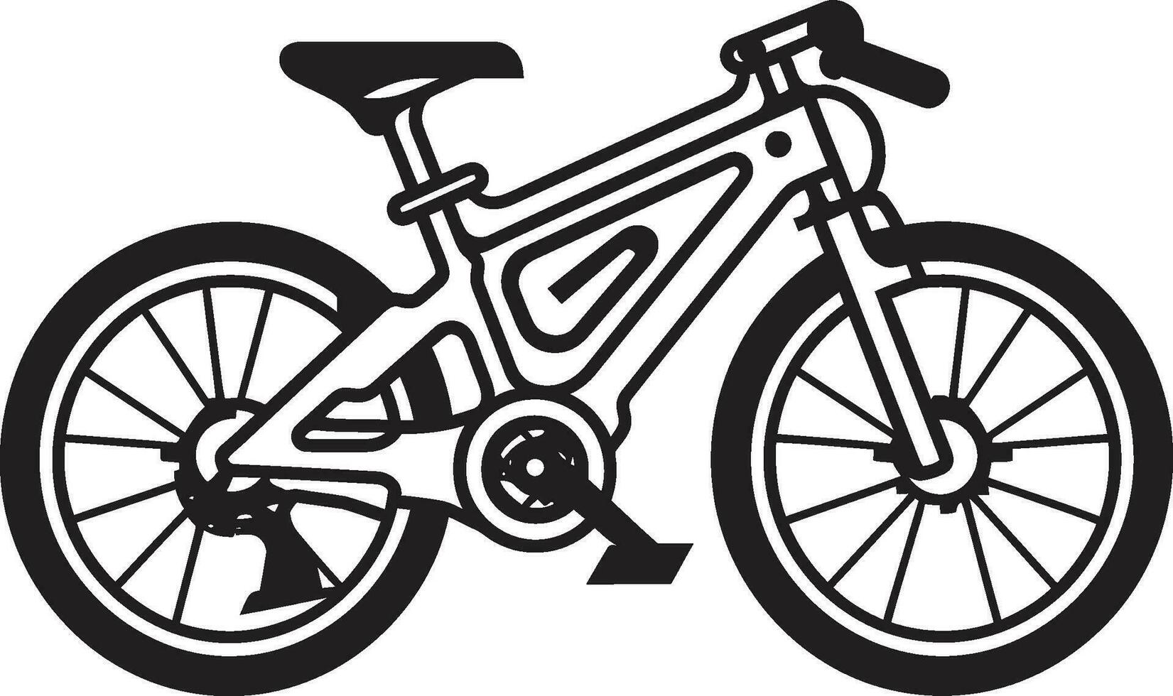 pedaal embleem fiets logo ontwerp rijder s symbool vector fiets