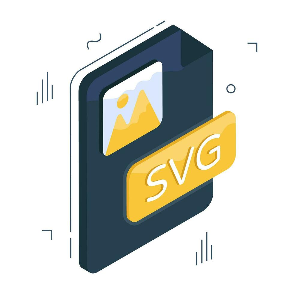 bewerkbare ontwerp icoon van SVG het dossier vector