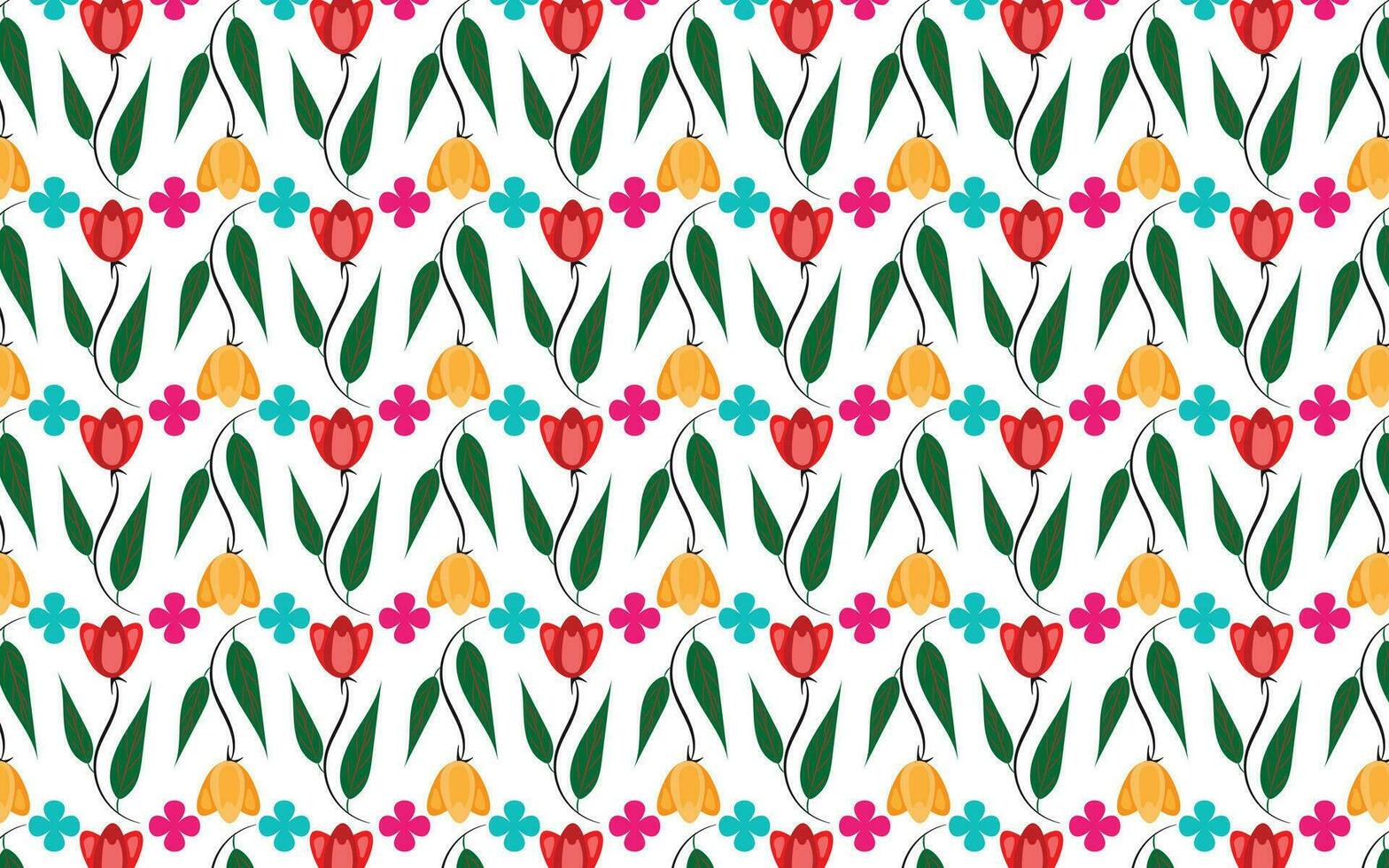 bloemen patroon en achtergrond ontwerp vector