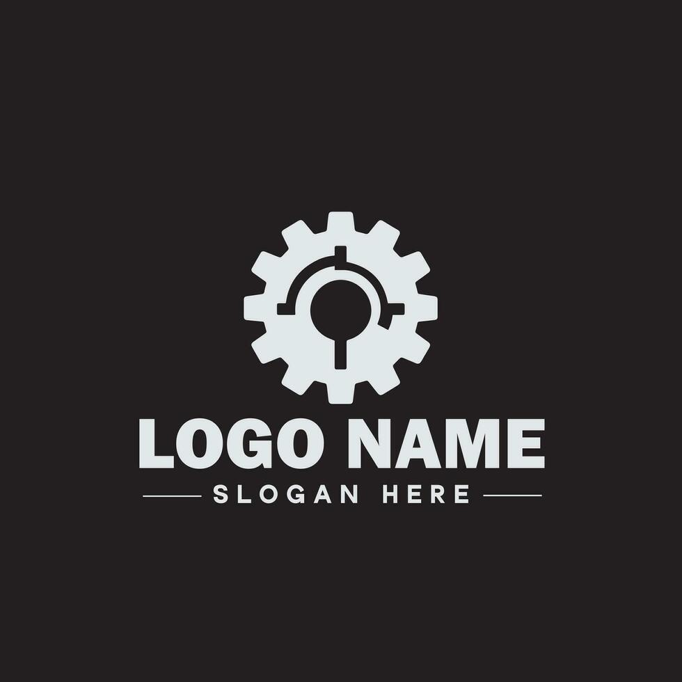 automotive logo auto winkel logo auto handel logo auto reparatie logo icoon schoon vlak modern minimalistische bedrijf voertuig logo bewerkbare vector