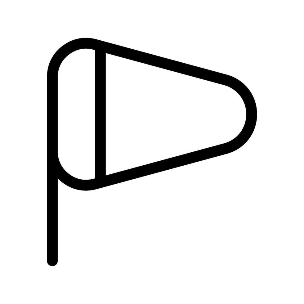 wind richting icoon vector symbool ontwerp illustratie