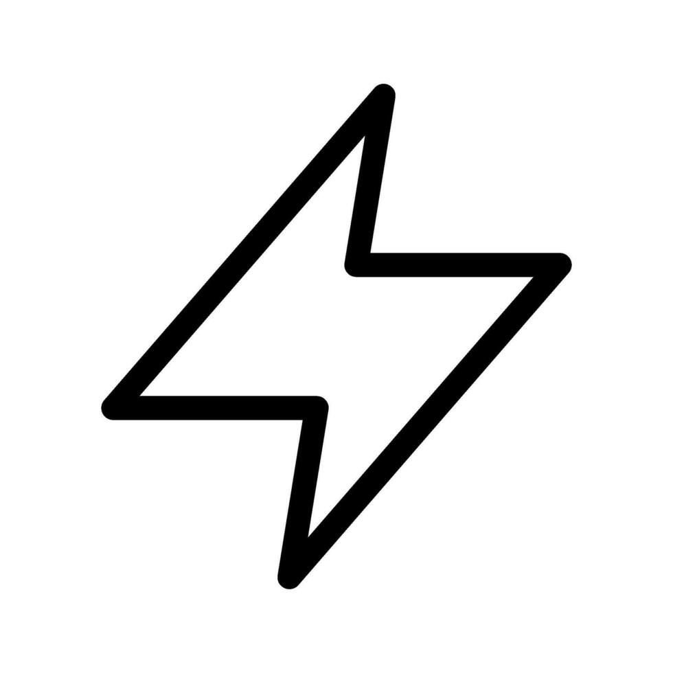 donder icoon vector symbool ontwerp illustratie
