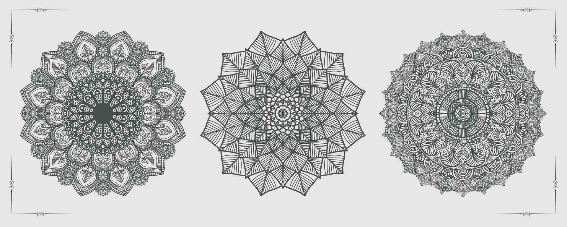 vrij vector luxe mandala sjabloon achtergrond en sier- ontwerp voor uitnodiging, bloemen mandala. goud mandala