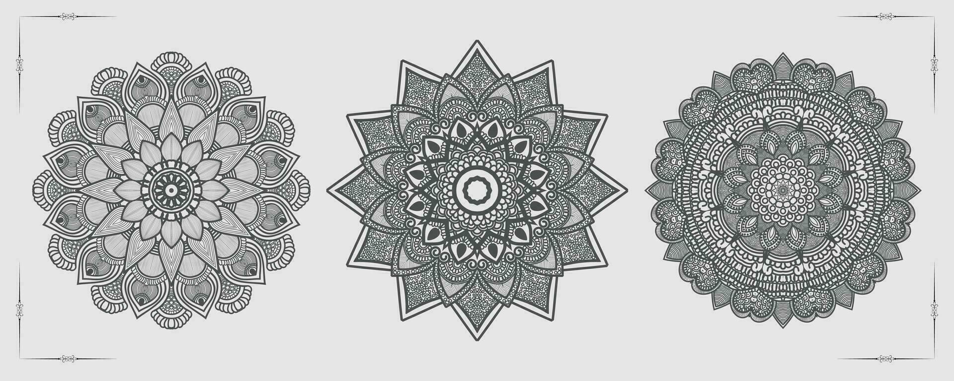 vrij vector luxe mandala sjabloon achtergrond en sier- ontwerp voor uitnodiging, bloemen mandala. goud mandala