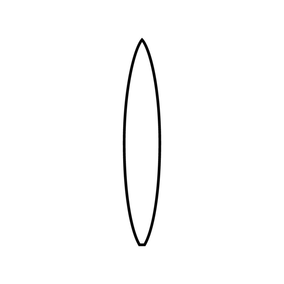 surfboard icoon vector set. surfing illustratie teken verzameling. surfen rijden symbool of logo.
