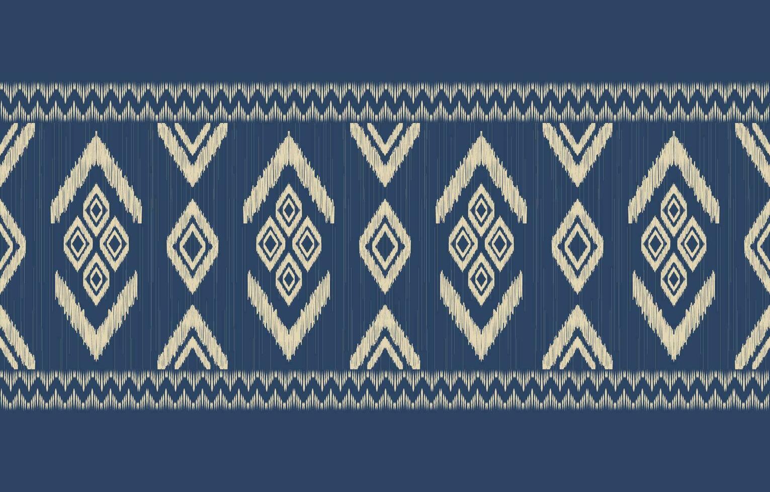 etnisch abstract ikat kunst. aztec ornament afdrukken. meetkundig etnisch patroon naadloos kleur oosters. ontwerp voor achtergrond ,gordijn, tapijt, behang, kleding, inpakken, batik, vector illustratie.