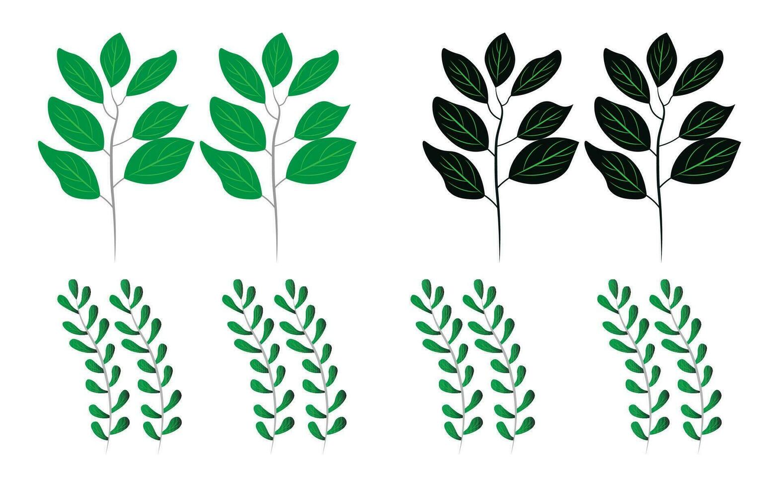 botanisch patroon en achtergrond ontwerp vector