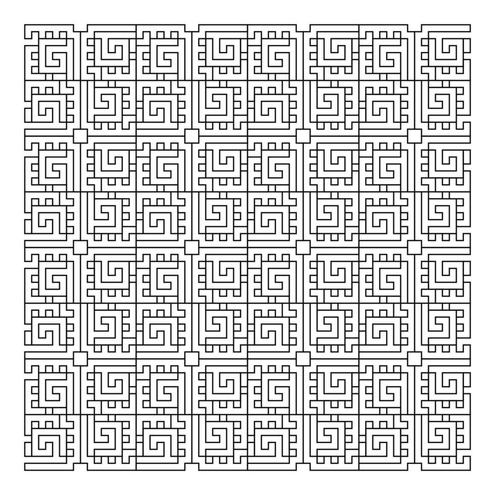 doolhof puzzel spel vector patroon