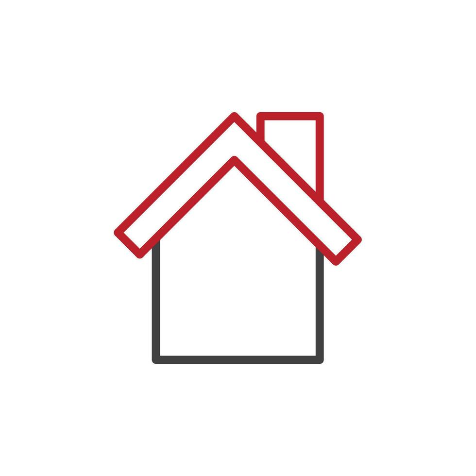 huis icoon. teken voor mobiel concept en web ontwerp. schets vector icoon. symbool, logo illustratie. vector grafiek.